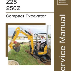 Gehl Z25 250Z Service Manual Electrical and Hydraulic Diagram 50940346A
