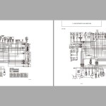 Gehl Z27 270Z Z35 350Z Service Manual Electrical and Hydraulic Diagram 50940109A