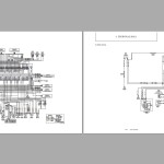 Gehl Z55 550Z Service Manual Electrical and Hydraulic Diagram 50940331A