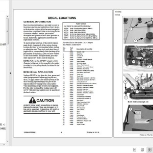 GEHL 1202 Parts Manual 918044