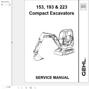 GEHL 153 193 223 Service Manual 918161A