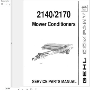 GEHL 2140 2170 Parts Manual 906305A