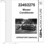 GEHL 2245 2275 Operators Manual 907091A