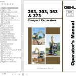 GEHL 253 303 353 373 Operators Manual 909772G