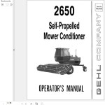 GEHL 2650 Operators Manual 903923A