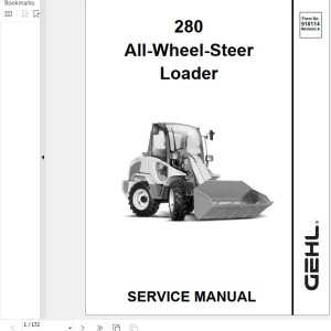GEHL 280 Service Manual 918114A