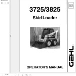 GEHL 3725 3825 Operators Manual 906376C