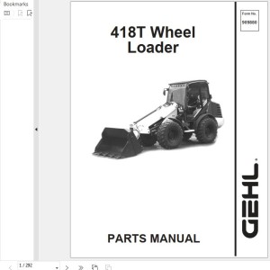 GEHL 418T Parts Manual 909880A