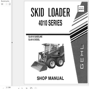 GEHL 4610 Series Service Manual 903931