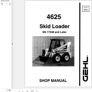 GEHL 4625 Service Manual 907212