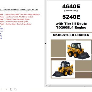 GEHL 4640E 5240E Service Manual 917295