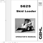 GEHL 5625 Operators Manual 907248A