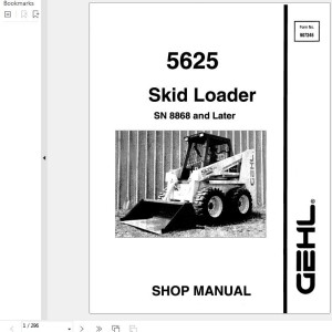 GEHL 5625 Service Manual 907245