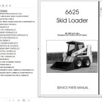 GEHL 6625 Service Parts Manual 907286A