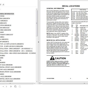 GEHL 680 Parts Manual 918122 2022