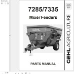 GEHL 7285 7335 Parts Manual 907101A