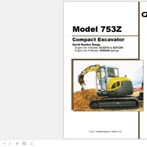 GEHL 735Z Parts Manual 918075E