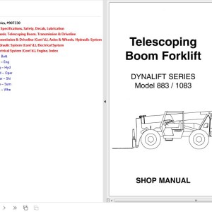GEHL 8831083 Shop Manual 907330
