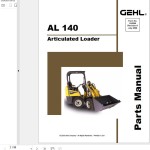 GEHL AL140 Parts Manual 918256A