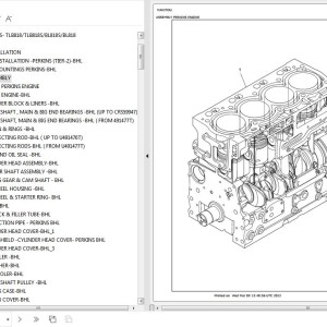 GEHL BL818S Parts Manual 53101057A