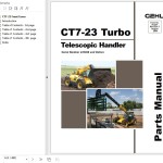 GEHL CT7-23 Turbo Parts Manual 913221F