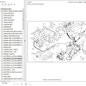 GEHL CTL55 Parts Manual 917316