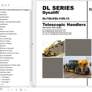 GEHL DL Series Operators Manual 50960019D