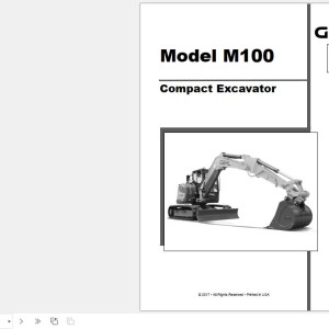 GEHL M100 Parts Manual 50940496A