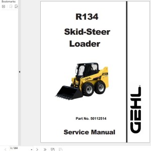GEHL R134 Service Manual 50112514