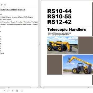 GEHL RS10-44 RS10-55 RS12-42 Parts Manual 913322B