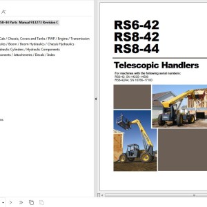 GEHL RS6-42 RS8-42 RS8-44 Parts Manual 913273C