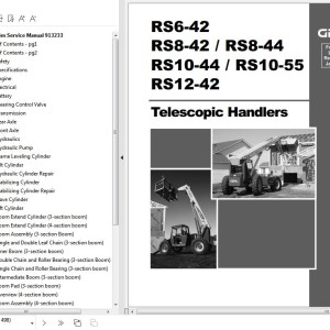 GEHL RS6-42 to RS12-42 Service Manual 913233