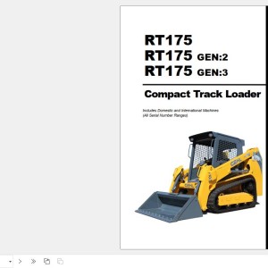 GEHL RT175 RT175 Gen2 RT175 Gen3 Parts Manual 50960112C