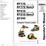 GEHL RT175 to RT250 Operators Manual 50940159F