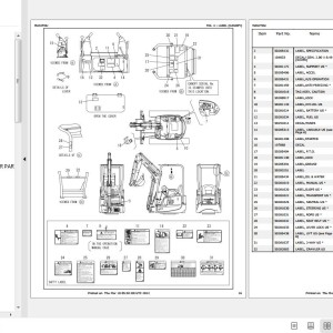GEHL Z17 GEN2 Parts Manual 50940297