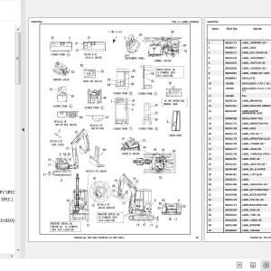 GEHL Z35 Parts Manual 50940088