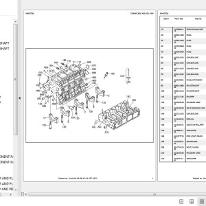 Kubota V3800DI-T Engine Parts Manual 917328