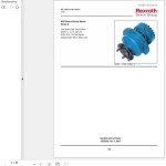 Rexroth MCR Series 32 Motor Repair Manual 50950506
