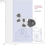 Sauer-Danfoss H145 H153 Closed Circuit Axial Piston Pump Service Manual 918358