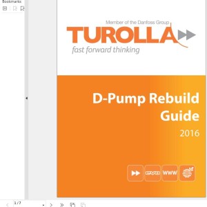 Turolla D-Pump Rebuild Service Manual 50940484