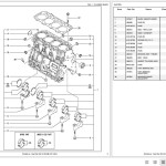 Yanmar 4TNV98-ZNMS3R iT4 Engine Parts Manual 50940311B