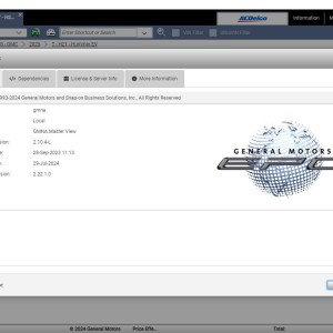 General Motors GMNA 08.2024 Electronic Parts Catalog VMware