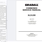 Gradall Industries 11 GB PDF Service Operator Technical Parts Manual 2026