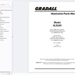 Gradall Industries 11 GB PDF Service Operator Technical Parts Manual 2026