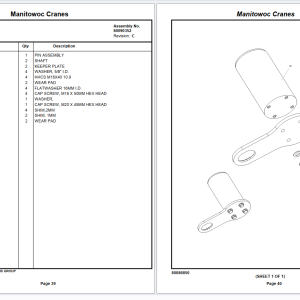 Grove Crane 43 GB RT GRT Series Parts Catalog PDF