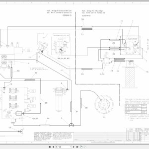 Grove GMK3040 Hydraulic and Pneumatic Schematics