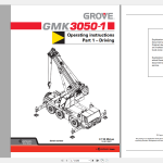 Grove GMK3050-1 Operating and Maintenance Manual