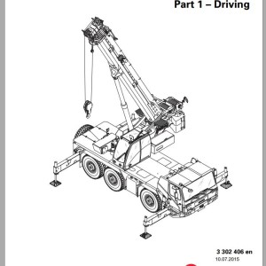 Grove GMK3060i Parts Catalog Operation and Maintenance Manual