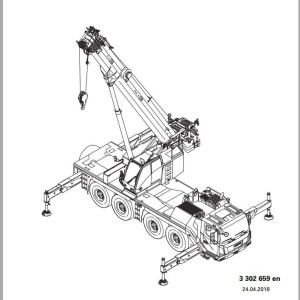 Grove GMK4080-2 Parts Catalog Schematics Operation Manual