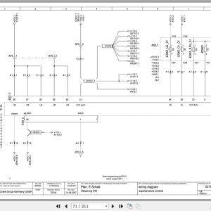 Grove GMK4100 Electrical Pneumatic and Hydraulic Schematics